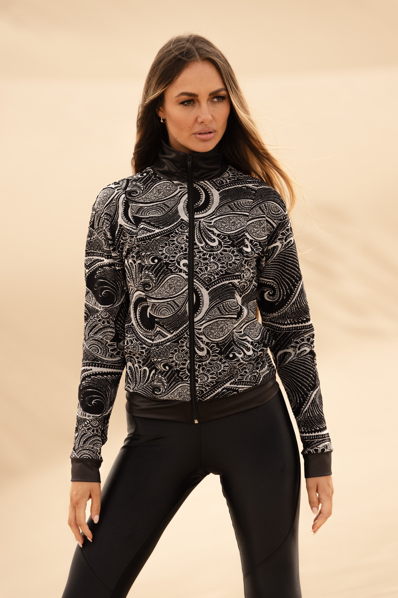 Chanel Jacket I Black with Grey