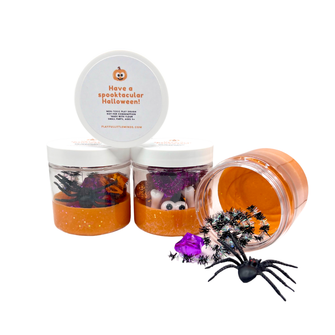Halloween Play Dough Party Favors for Kids Spooktacular Gift