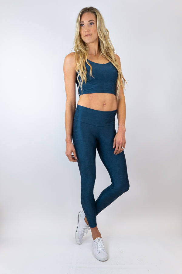 Hunter Legging - Teal/Camouflage