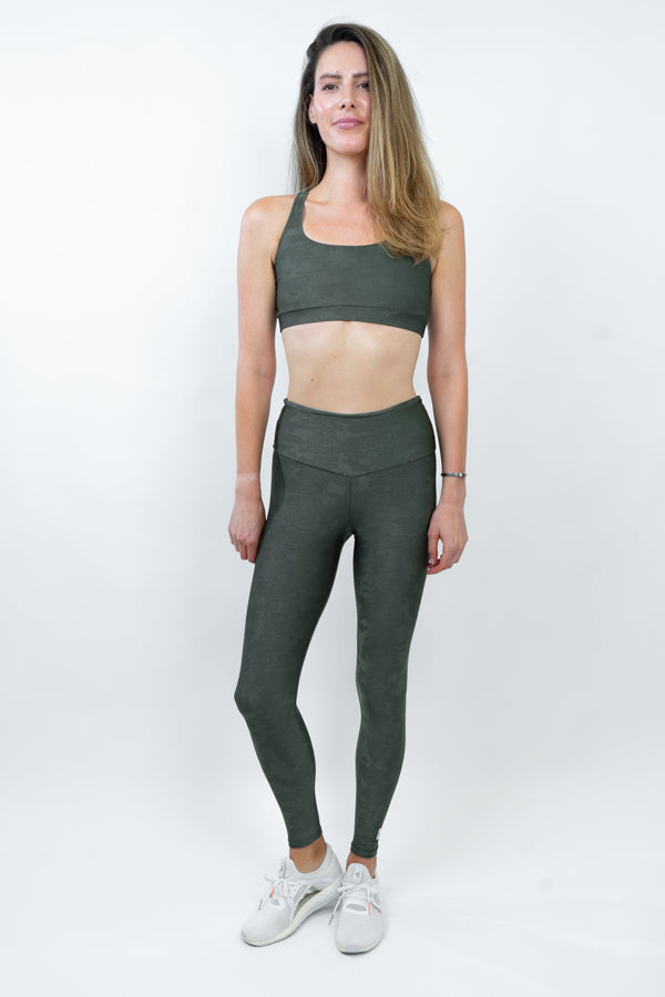 TOKYO HIGH-WAIST LEGGING-ARMY GREEN