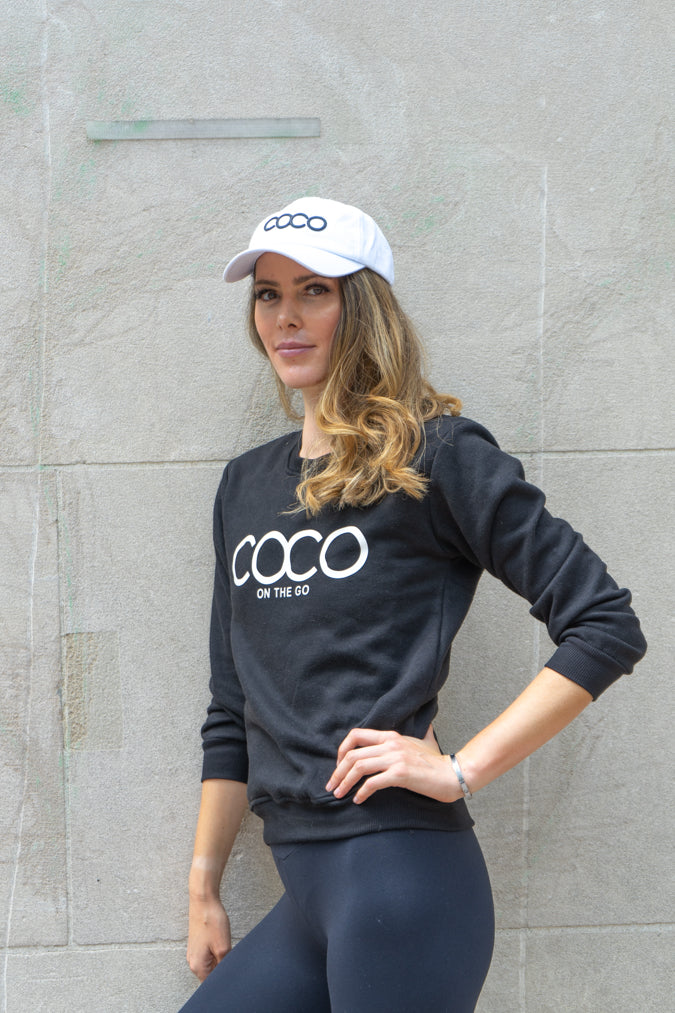 COCO Sweatshirt- Black - Final Sale