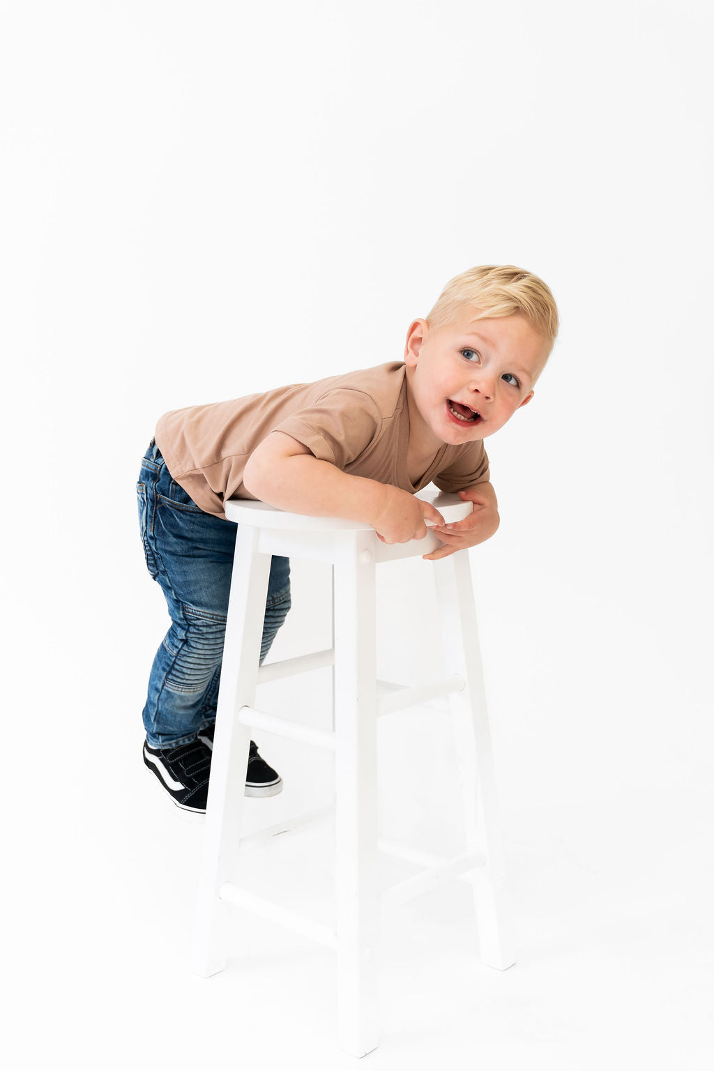 Umber Boxy Kids Tee