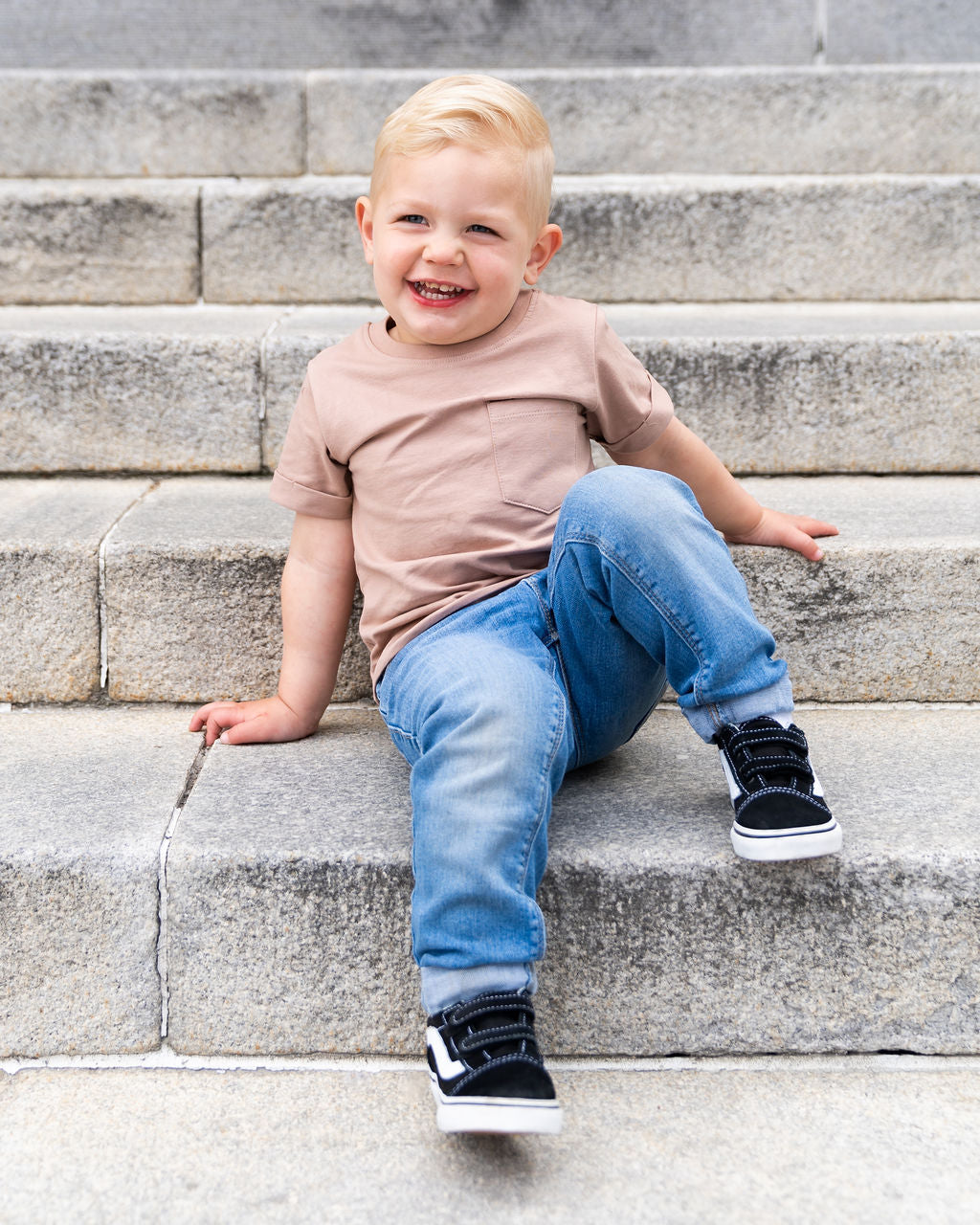 Umber Boxy Kids Tee