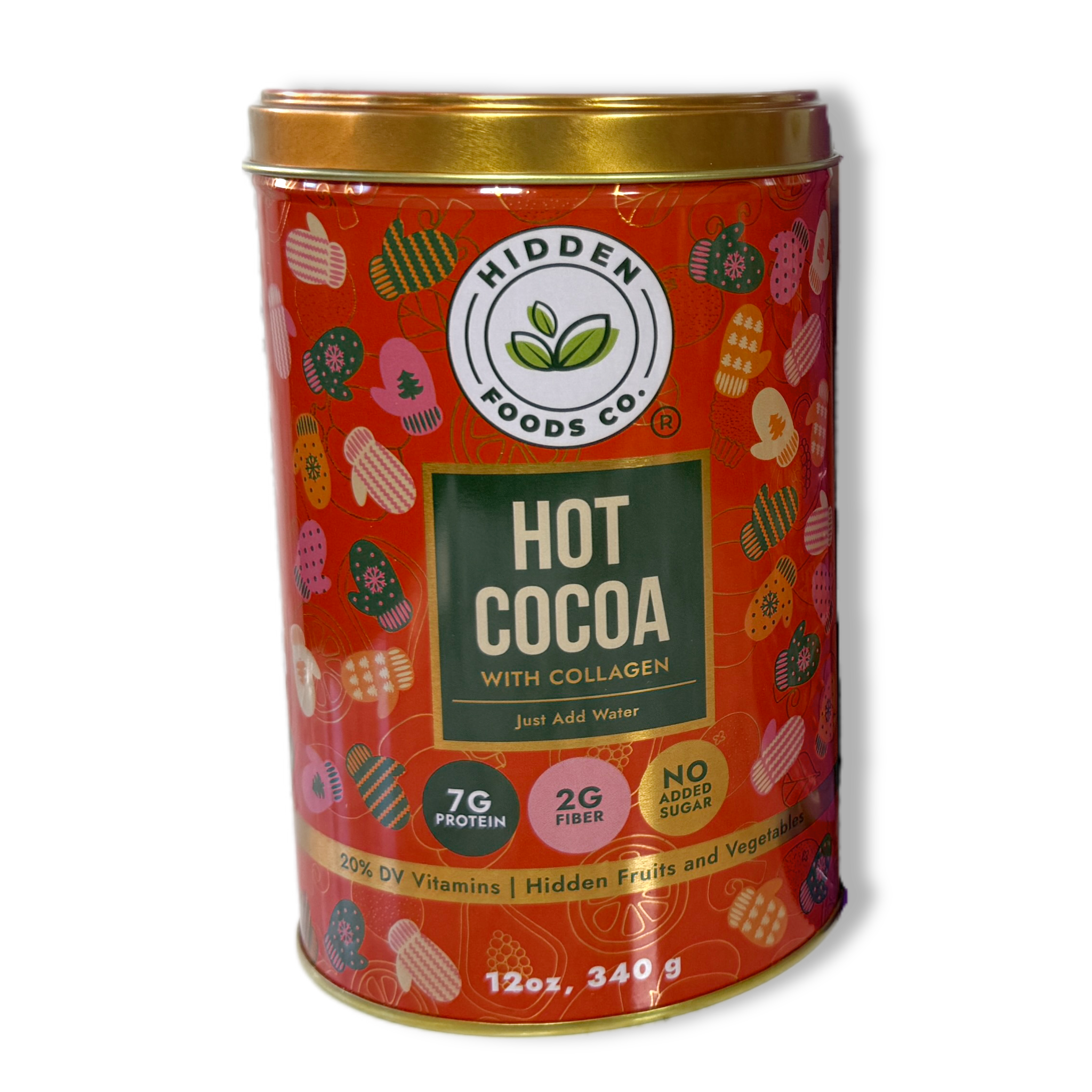 Classic Hot Cocoa with Collagen Winter Gift Tin