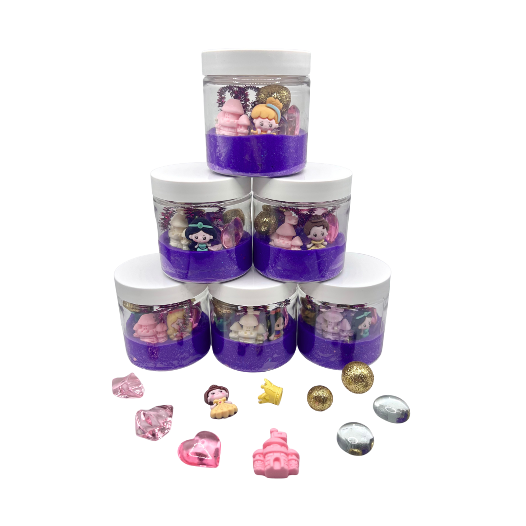 Princess Play Dough Custom Party Favors