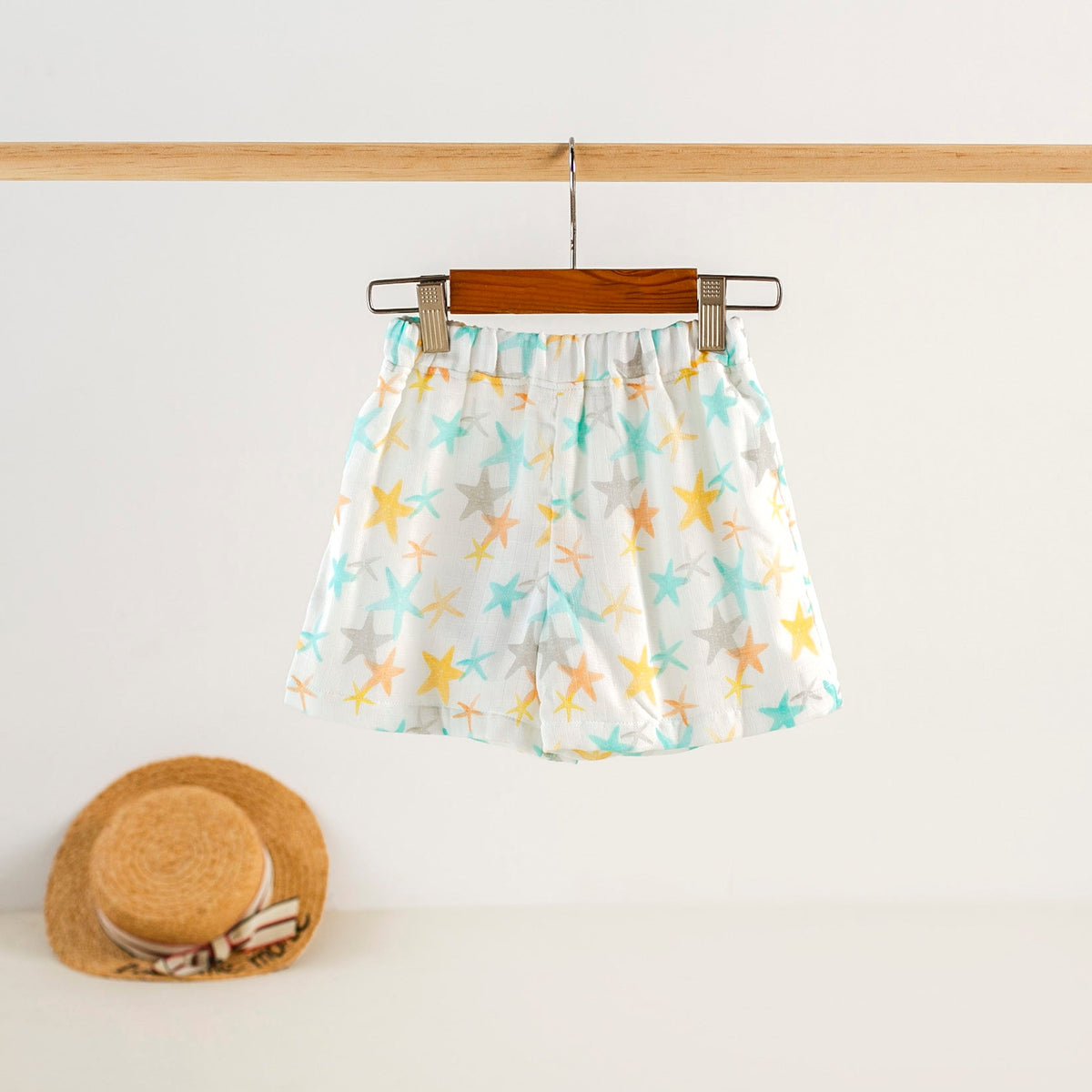 Starfish Organic Muslin Shorts