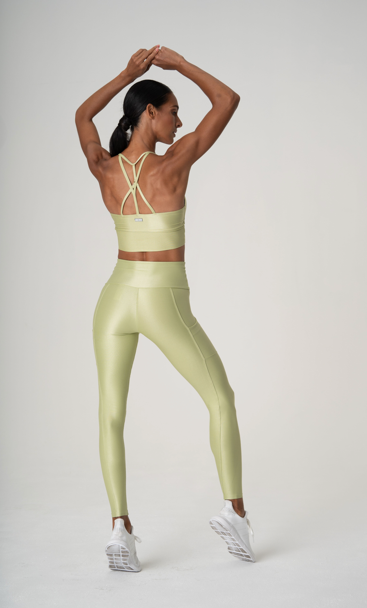 Paloma Pocket Legging | Muted Green