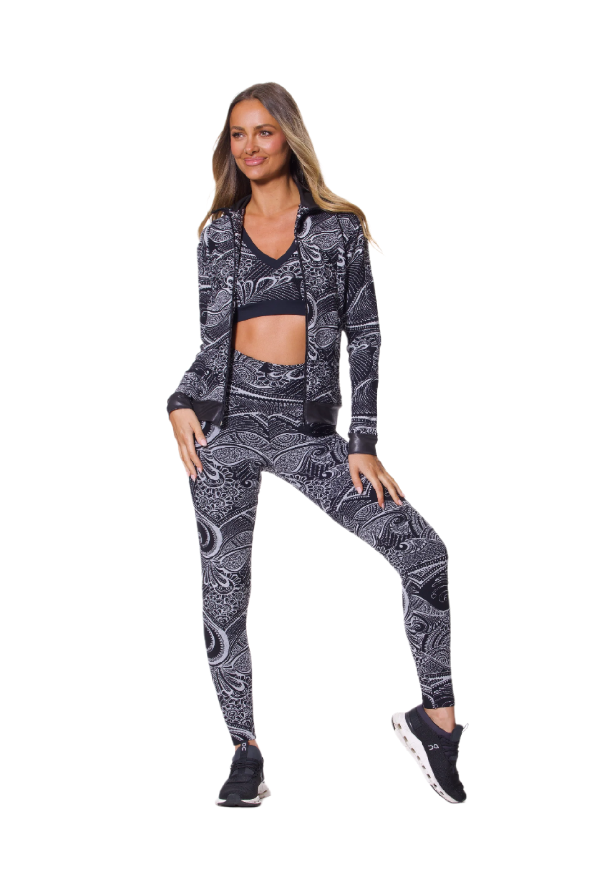 Chanel Legging I Black with Grey