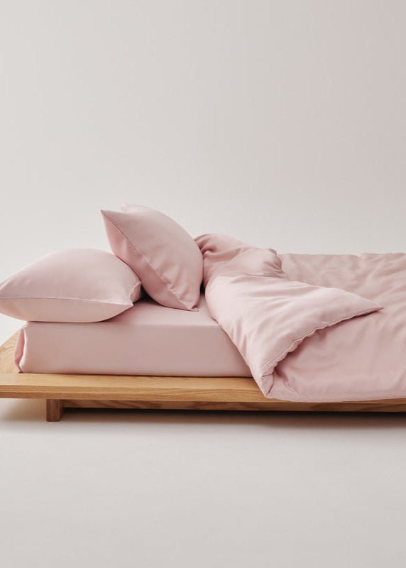 Adeline Pastel Silky Cooling TENCEL™ Bedding Set / Gray