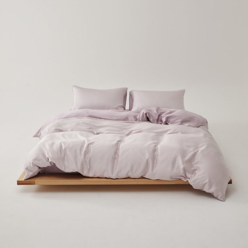 Adeline Pastel Silky Cooling TENCEL™ Bedding Set / Gray