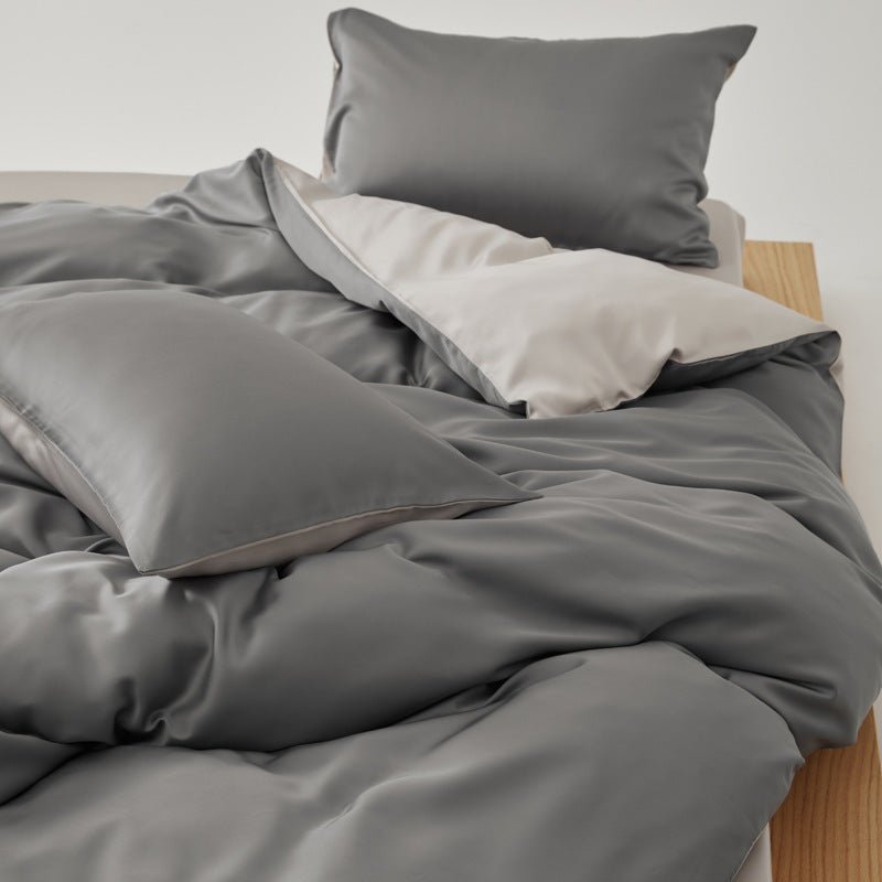 Adeline Pastel Silky Cooling TENCEL™ Bedding Set / Purple