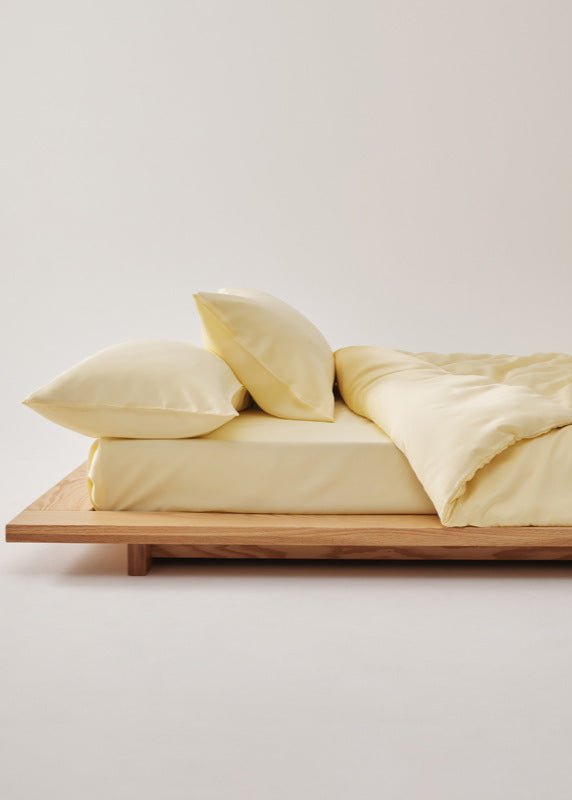Adeline Pastel Silky Cooling TENCEL™ Bedding Set / Gray