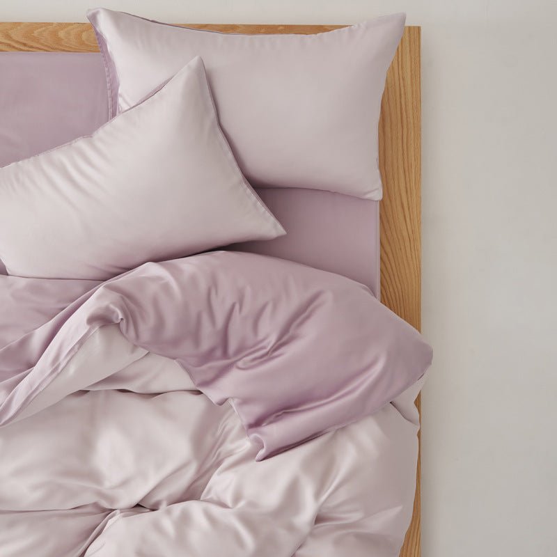 Adeline Pastel Silky Cooling TENCEL™ Bedding Set / Gray