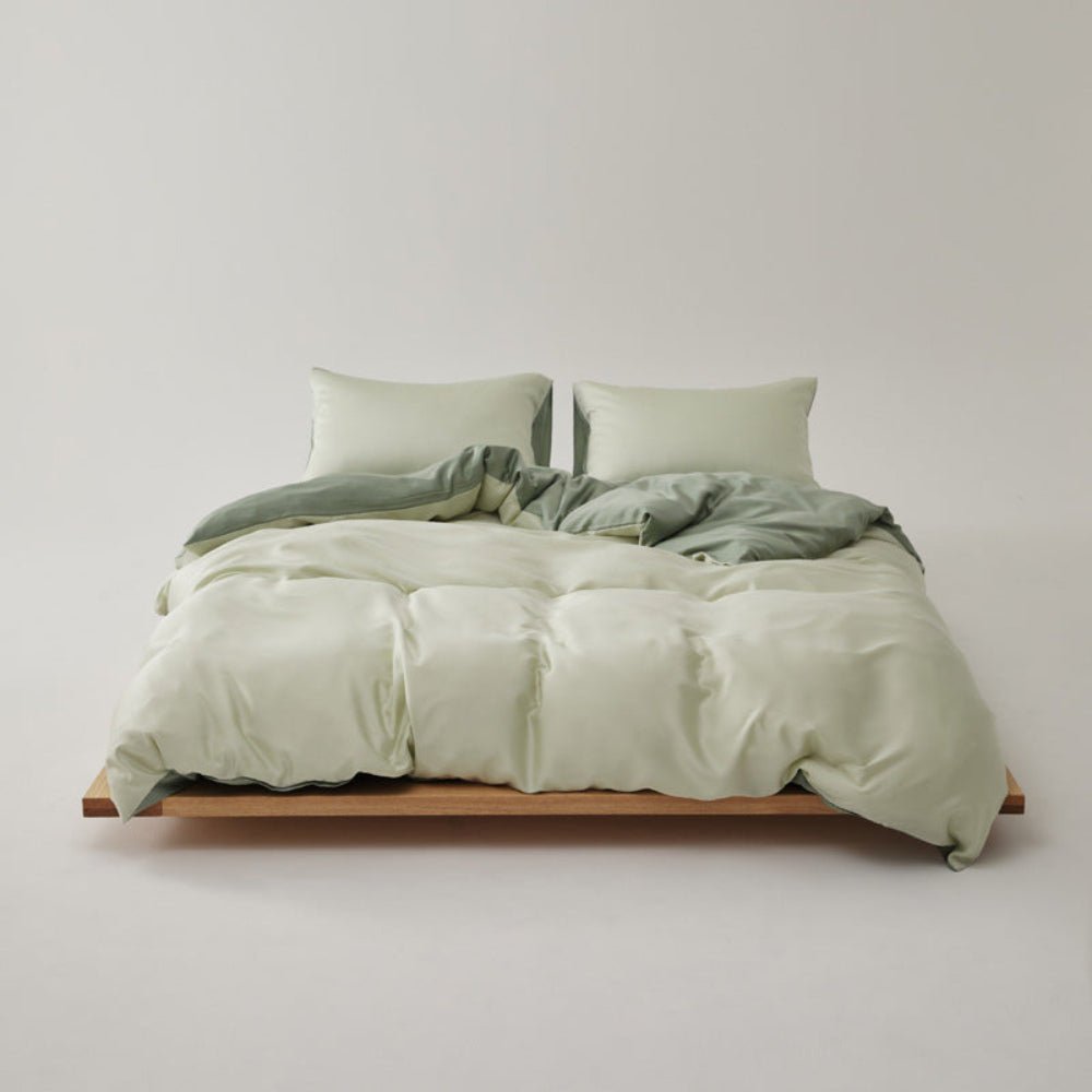 Adeline Pastel Silky Cooling TENCEL™ Bedding Set / Purple