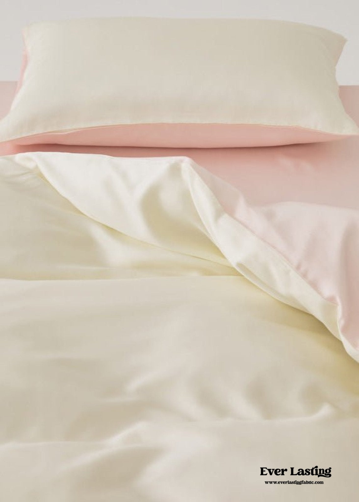 Adeline Pastel Silky TENCEL™ Bedding Set / Yellow