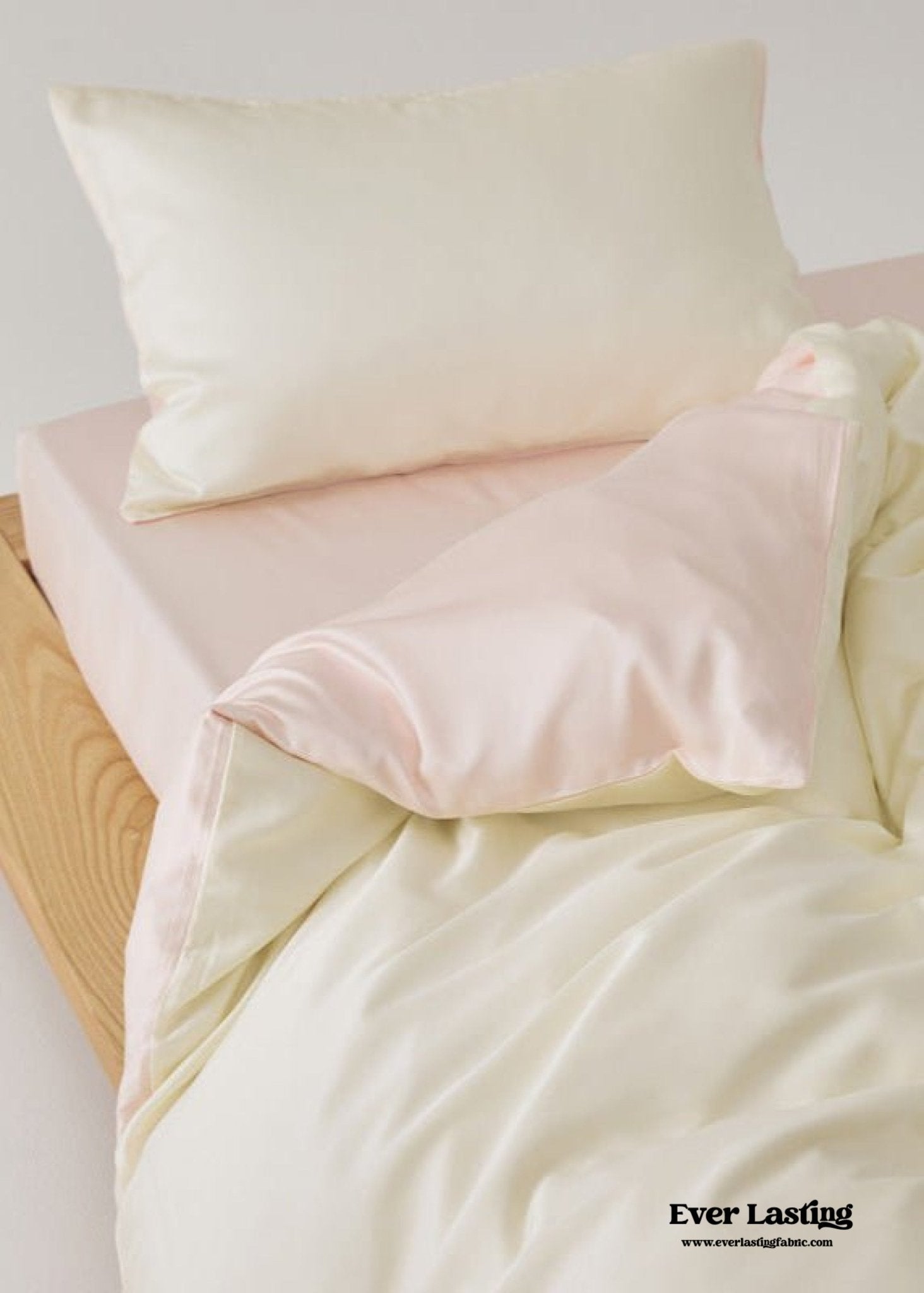 Adeline Pastel Silky TENCEL™ Bedding Set / Yellow