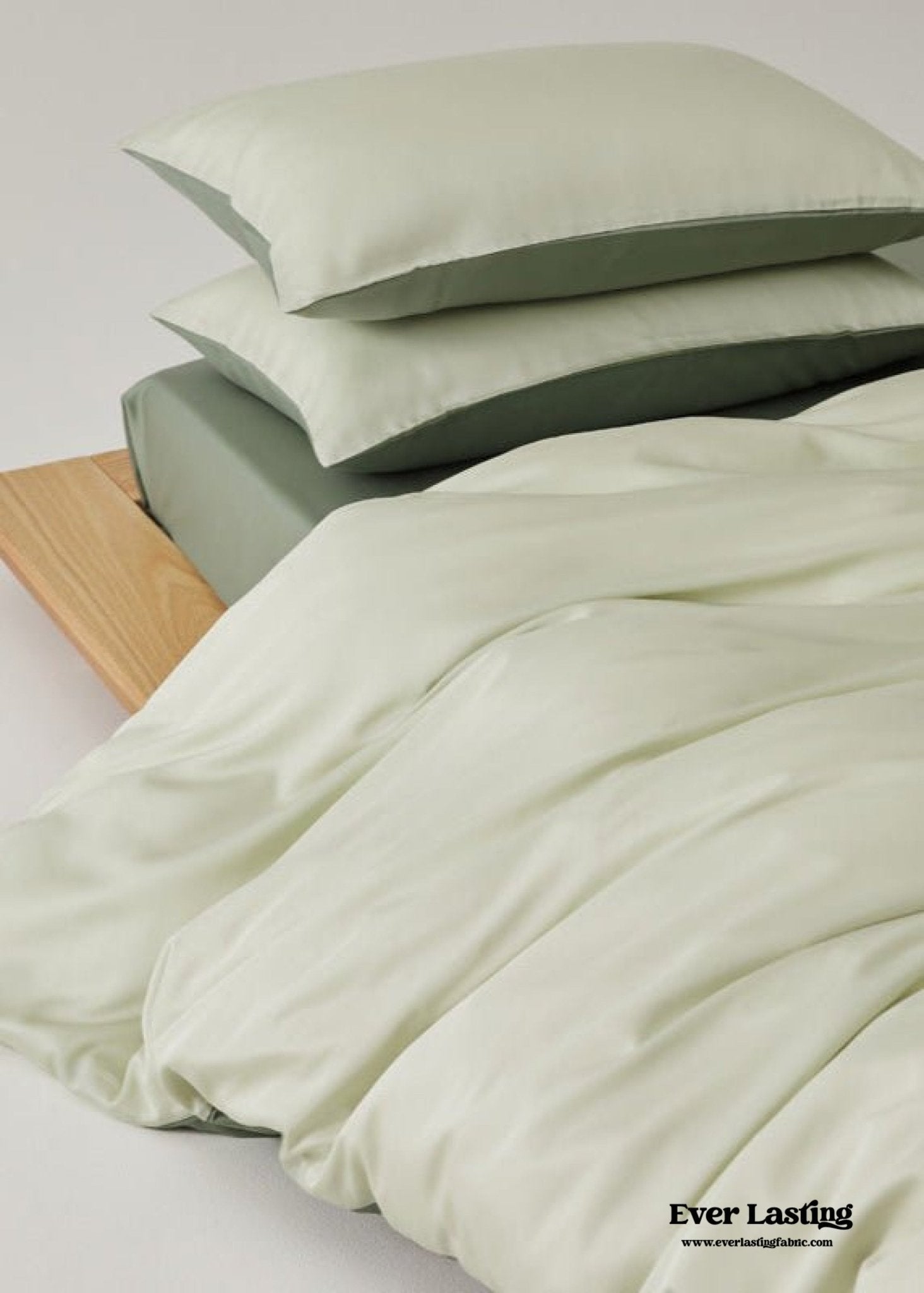 Adeline Pastel Silky TENCEL™ Bedding Set / Yellow