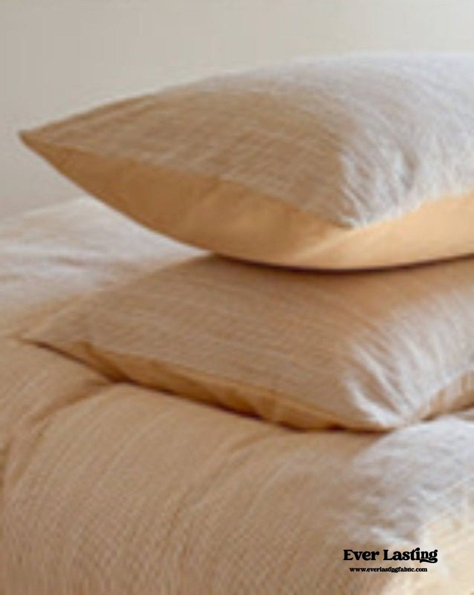 Emma Duo Striped Jacquard Bedding Set / Pink