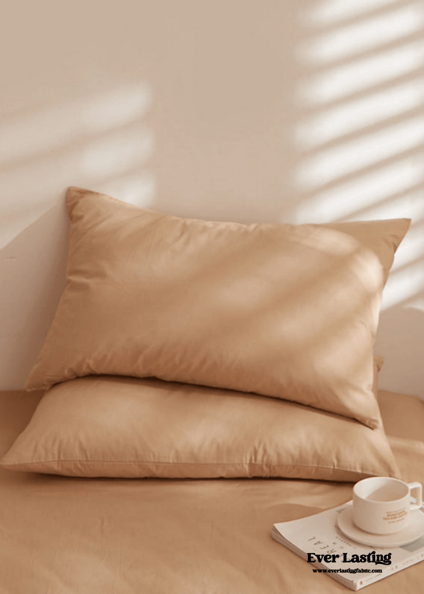 Fresh Plaid Washed Cotton Pillowcases