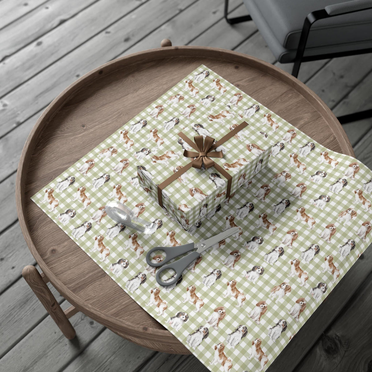 Cavalier King Charles Spaniel Wrapping Paper