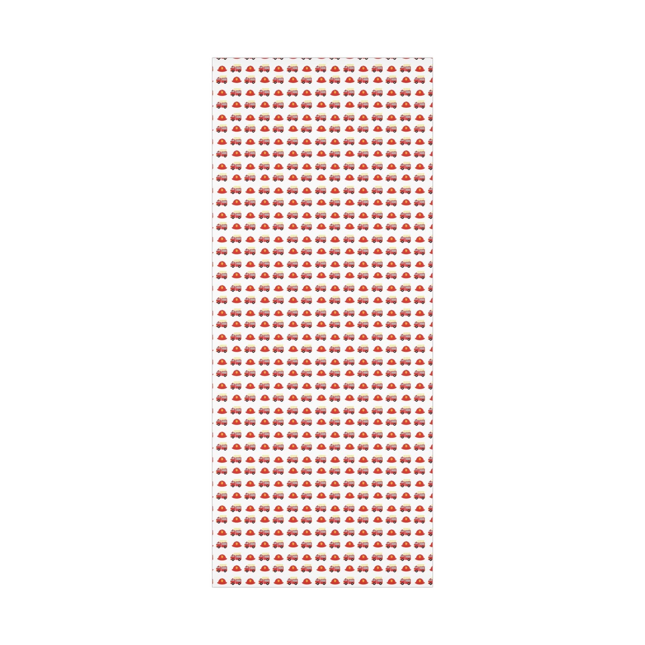 Firetruck Wrapping Paper