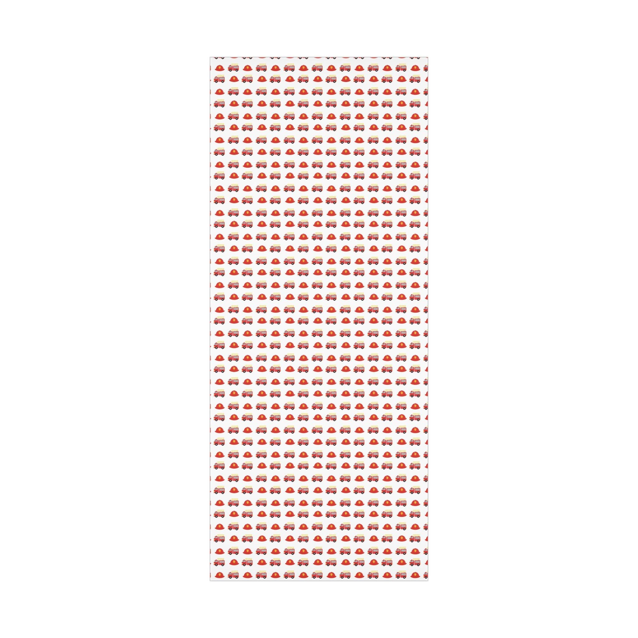 Firetruck Wrapping Paper