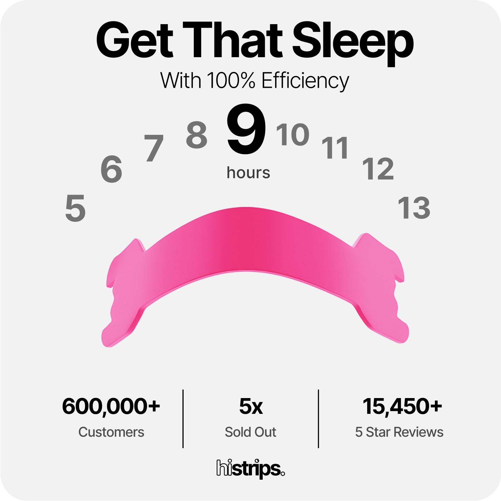 Pink Nasal Strips