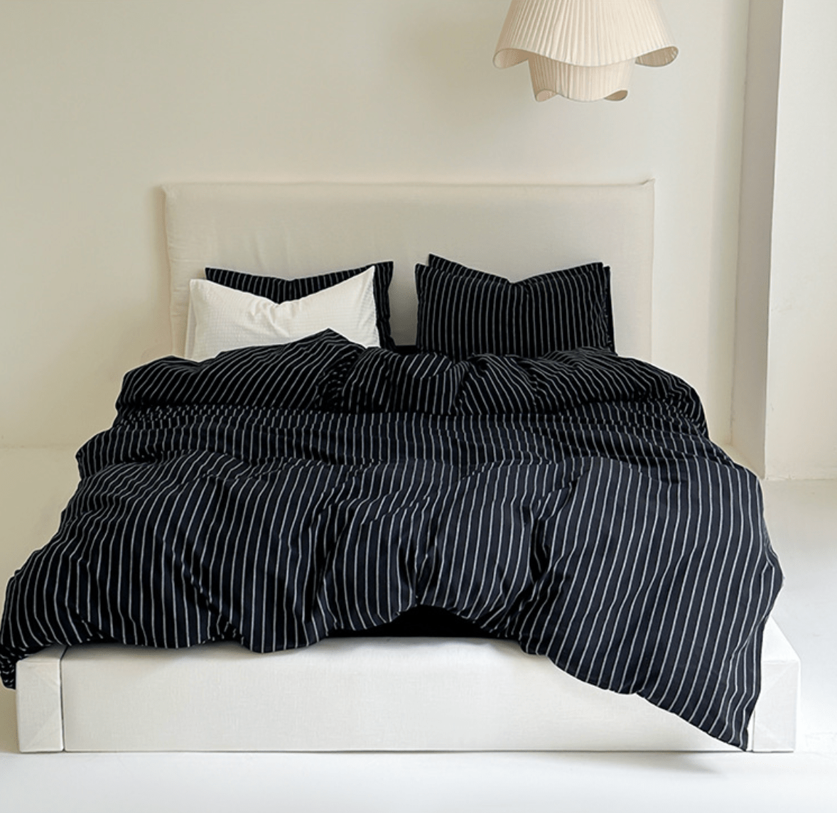 Refreshing Stripe Pillowcases / Yellow
