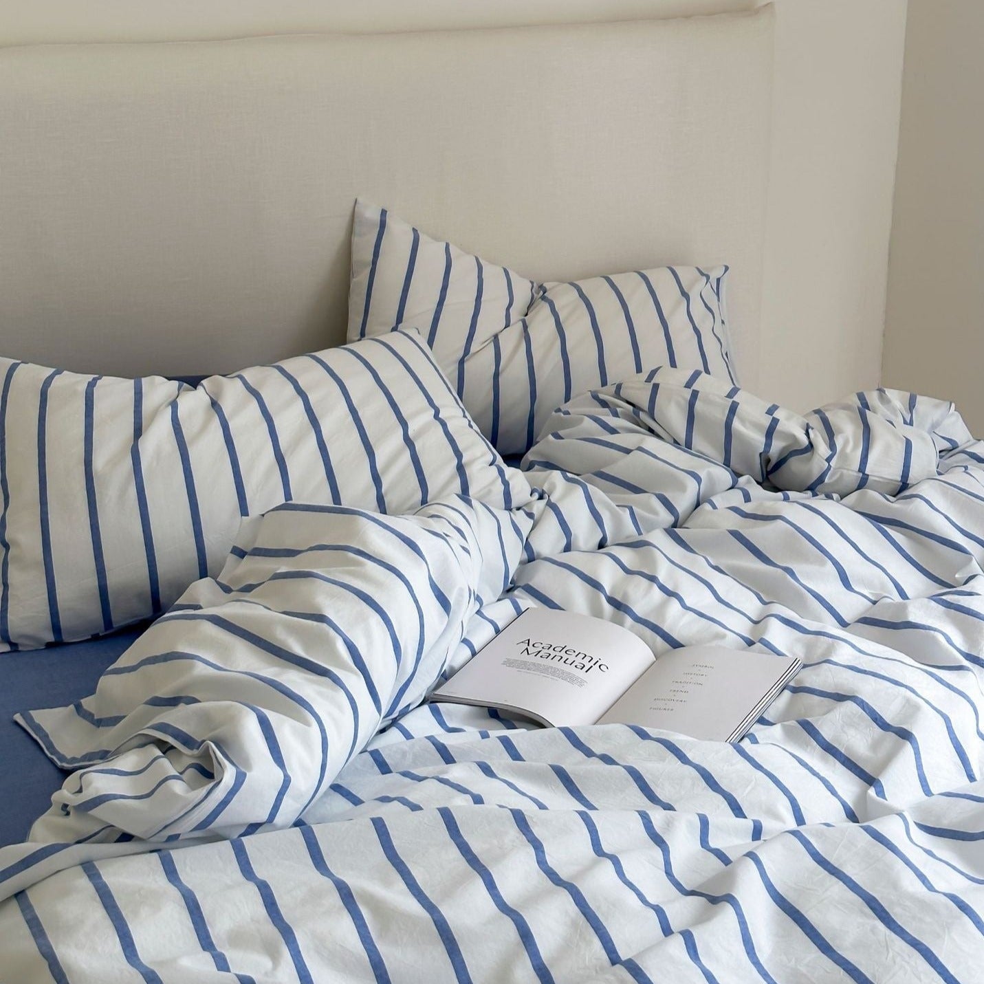 Refreshing Stripe Pillowcases / Yellow