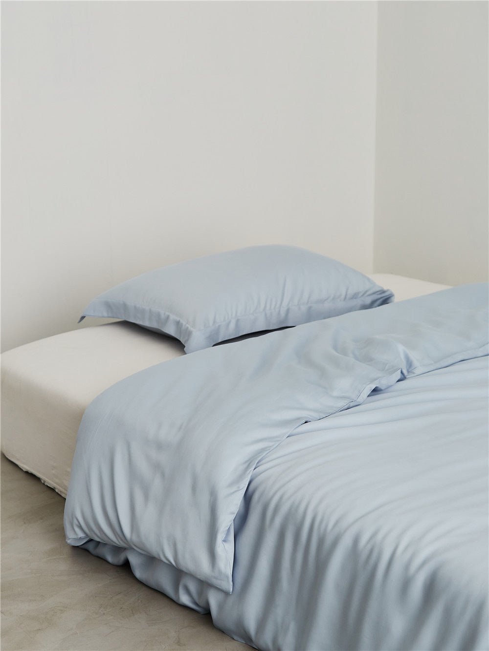 Silky Solid Tencel Duvet Cover