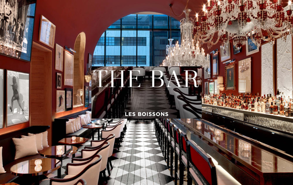 Les Boissons - The Baccarat Hotel Bar