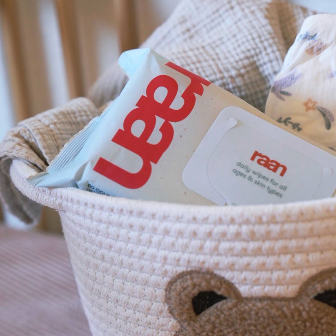 100% COTTON WATER WIPES, UNBLEACHED
