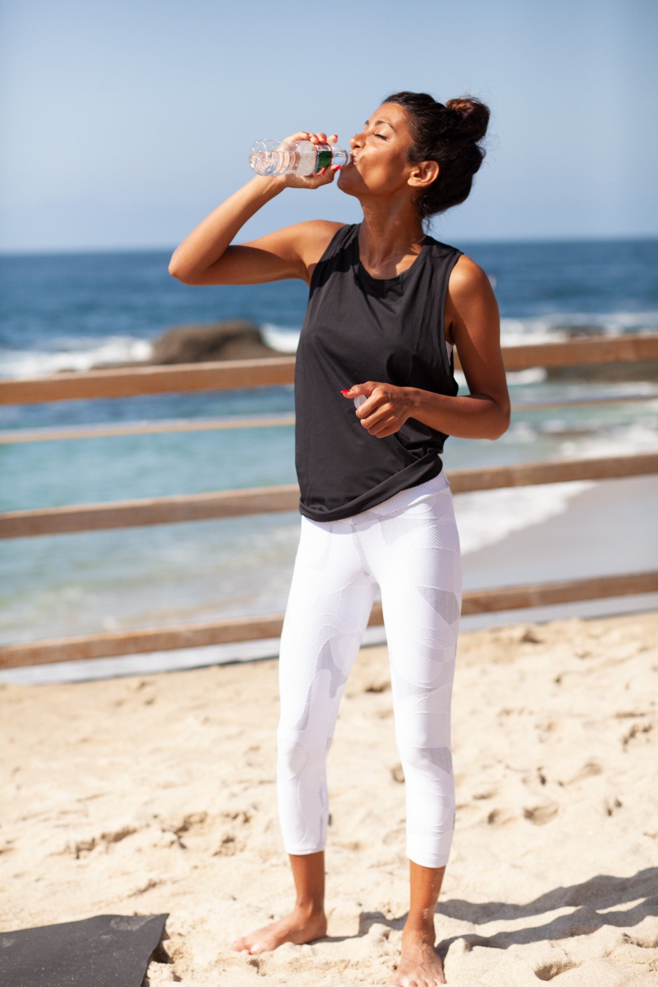 Iris Tank Top - Black