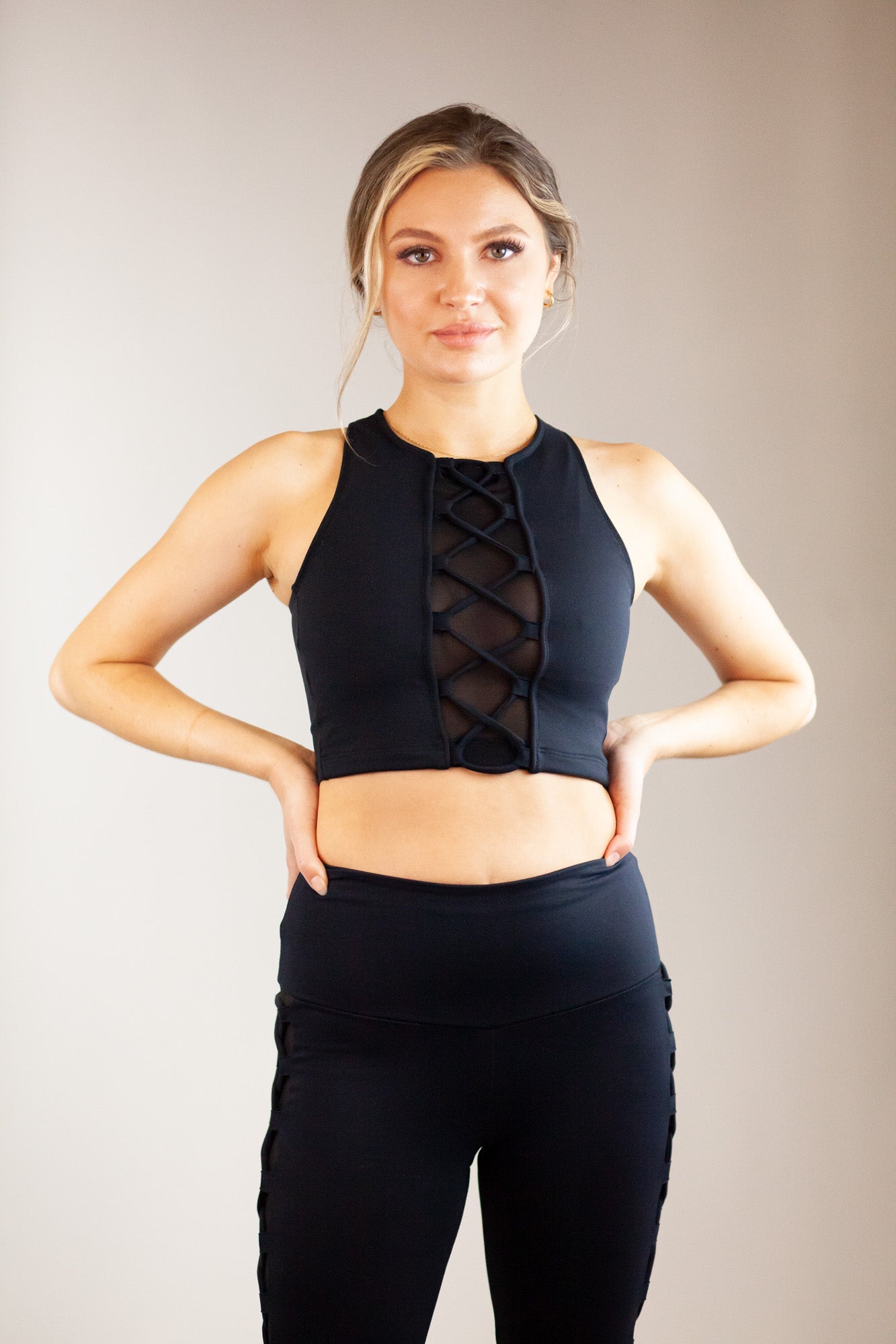Baja Sport Bra -  Black