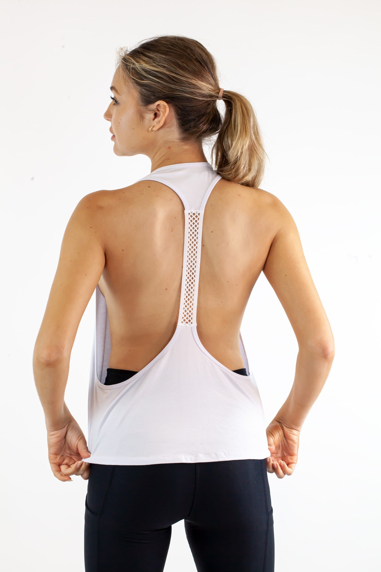 Cress Tank - white