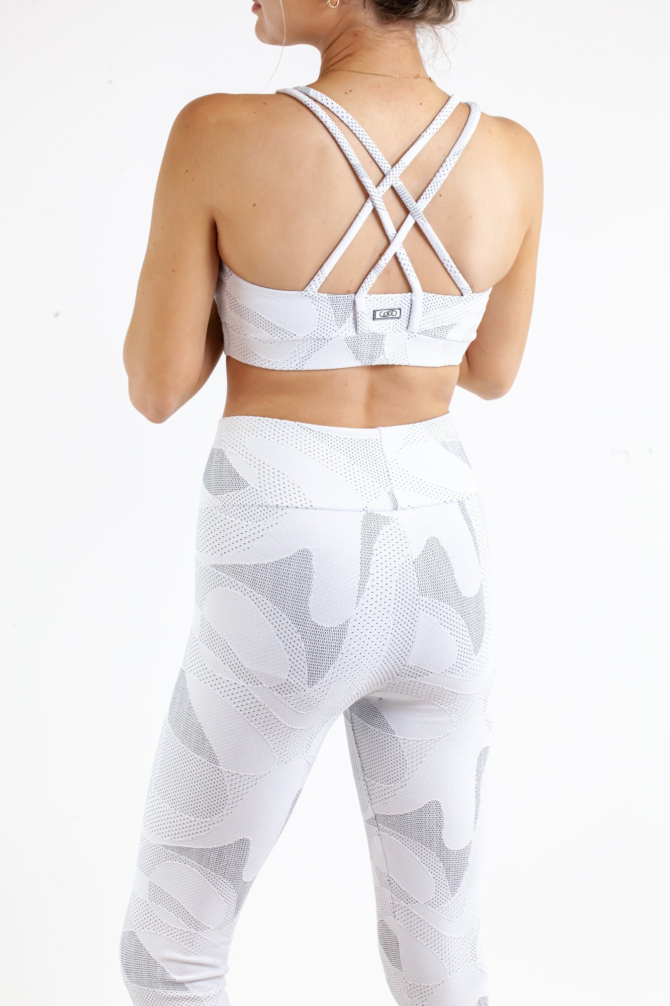T Street - White Sports Bra