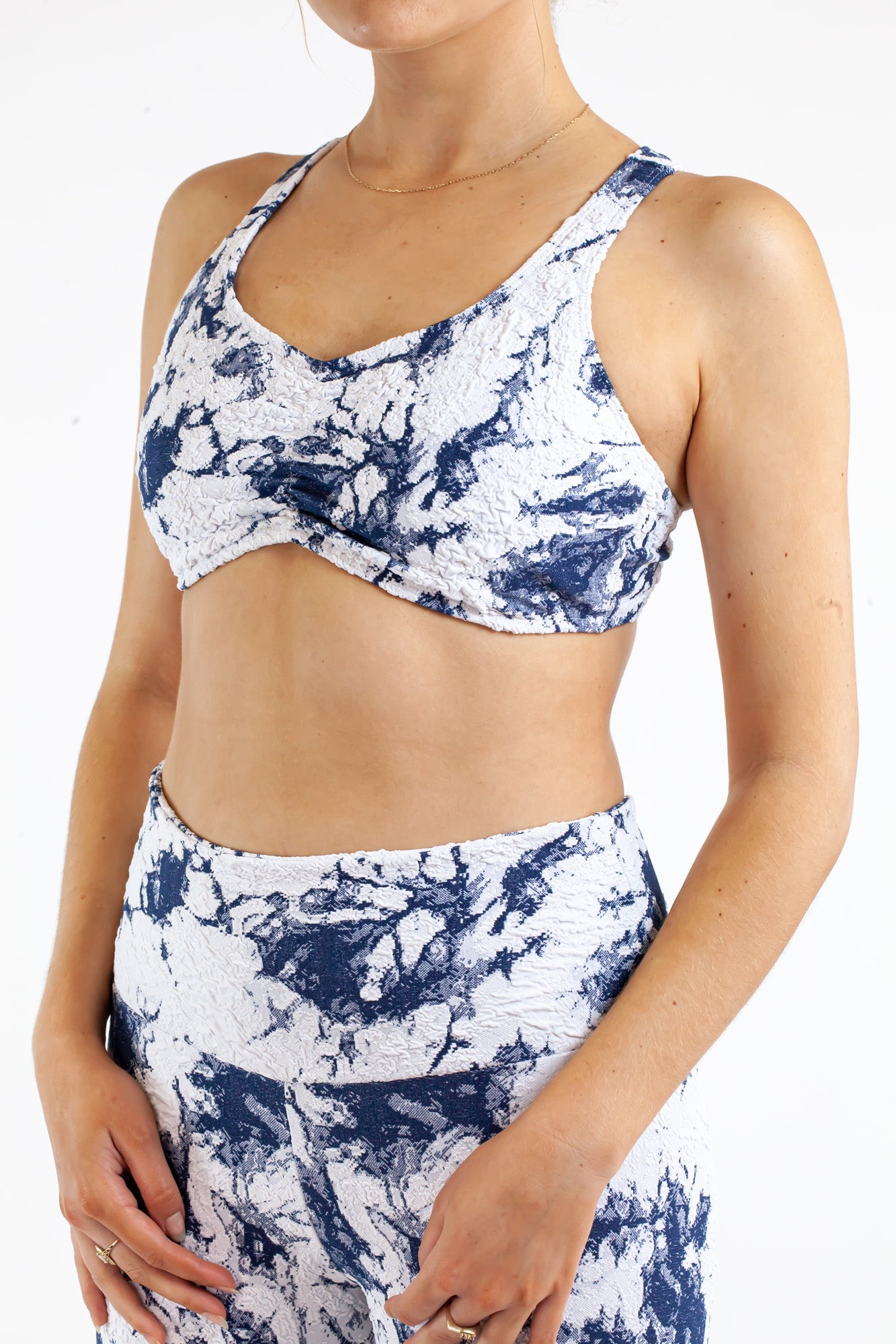 Laguna Bra - White / Navy