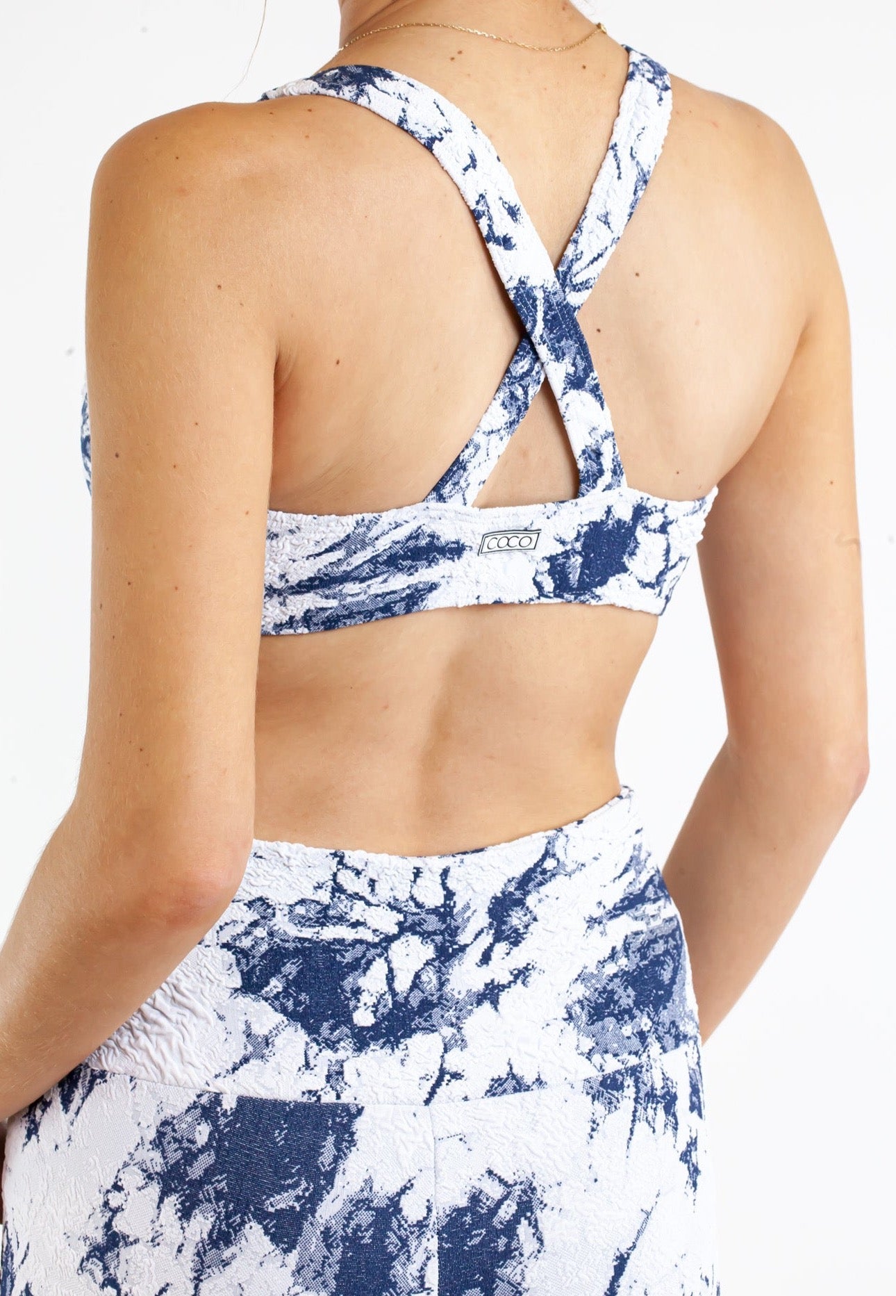 Laguna Bra - White / Navy