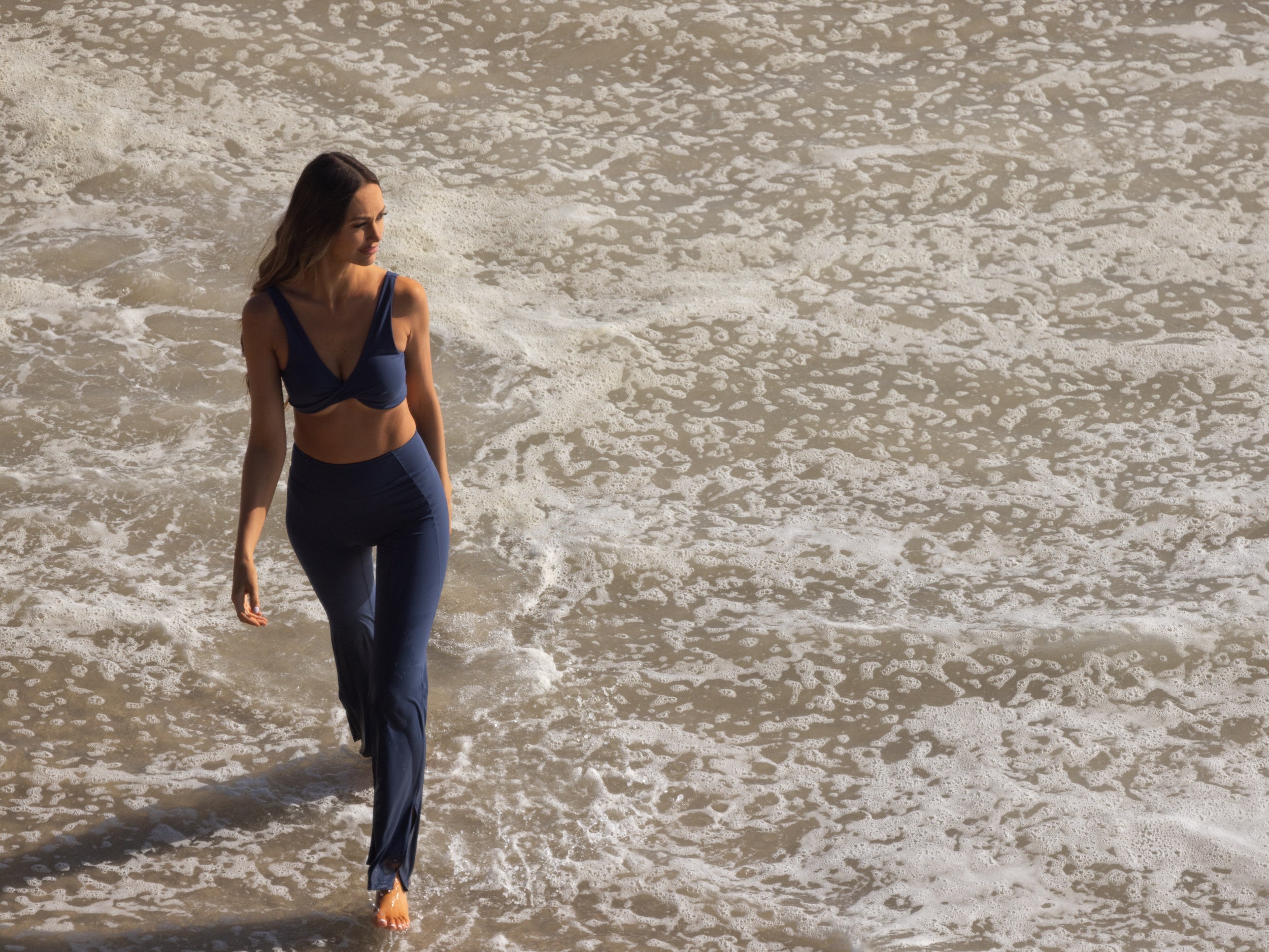 Natalia Sports Bra | Navy