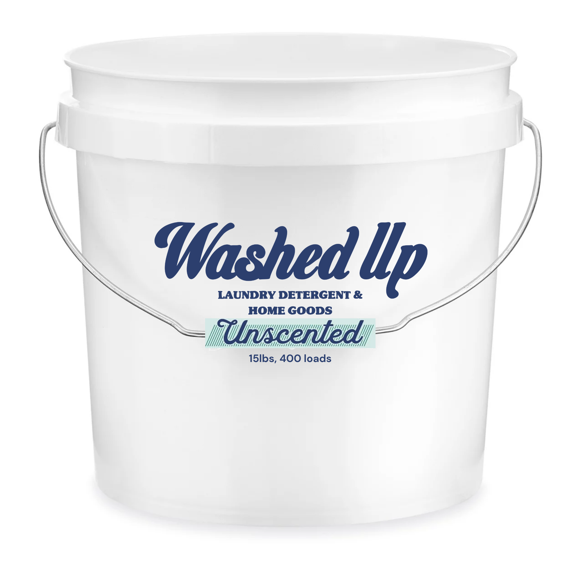 Unscented Laundry Powder- Bucket 15lbs