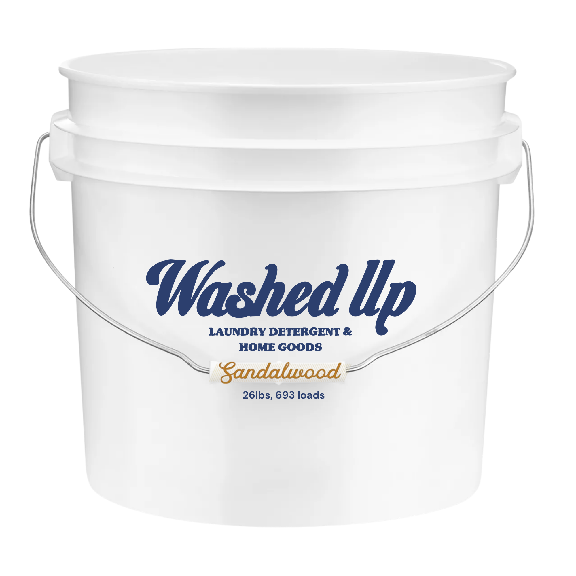 Sandalwood Laundry Powder- Bucket 26lbs