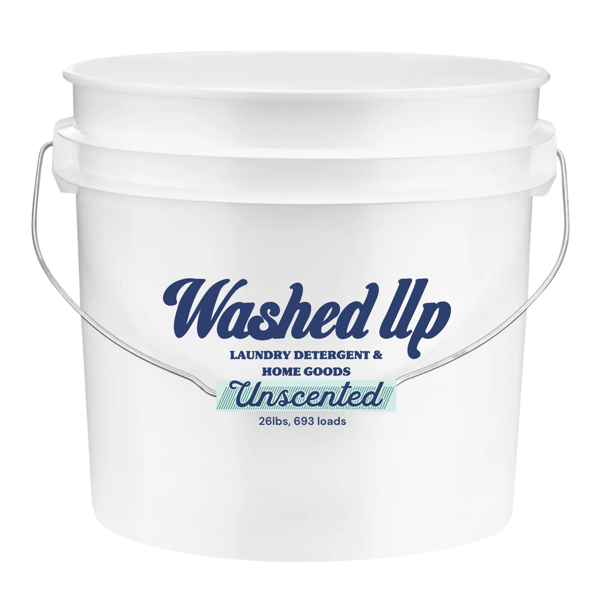 Unscented Laundry Powder- Bucket 26lbs