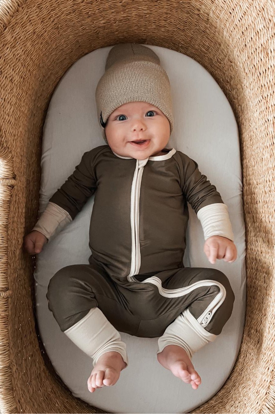 Peek-a-Boo Baby Sleeper Woodland