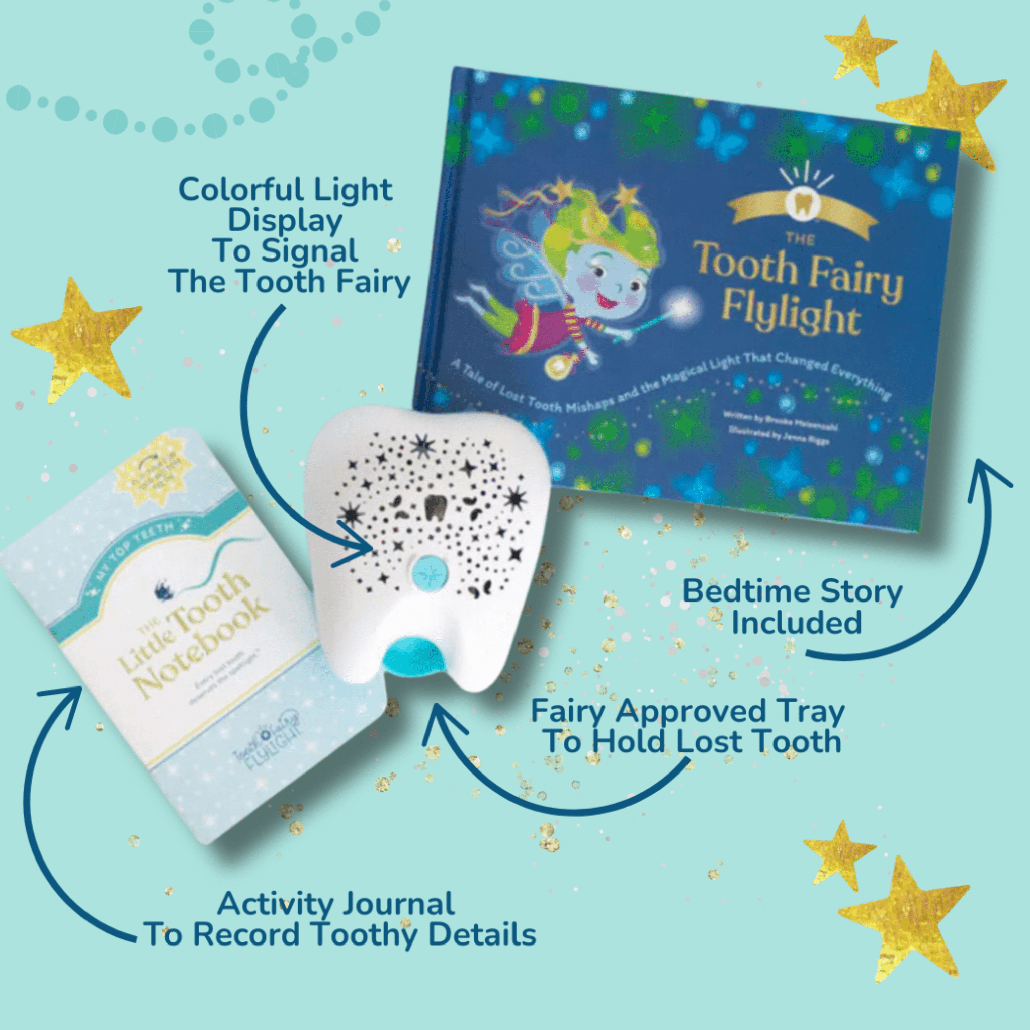 Little Tooth Notebook Keepsake Journal