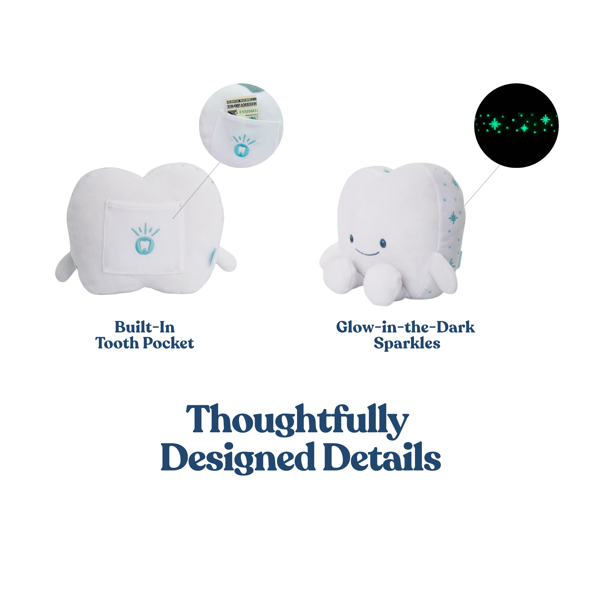 Tugs the Tooth Pillow