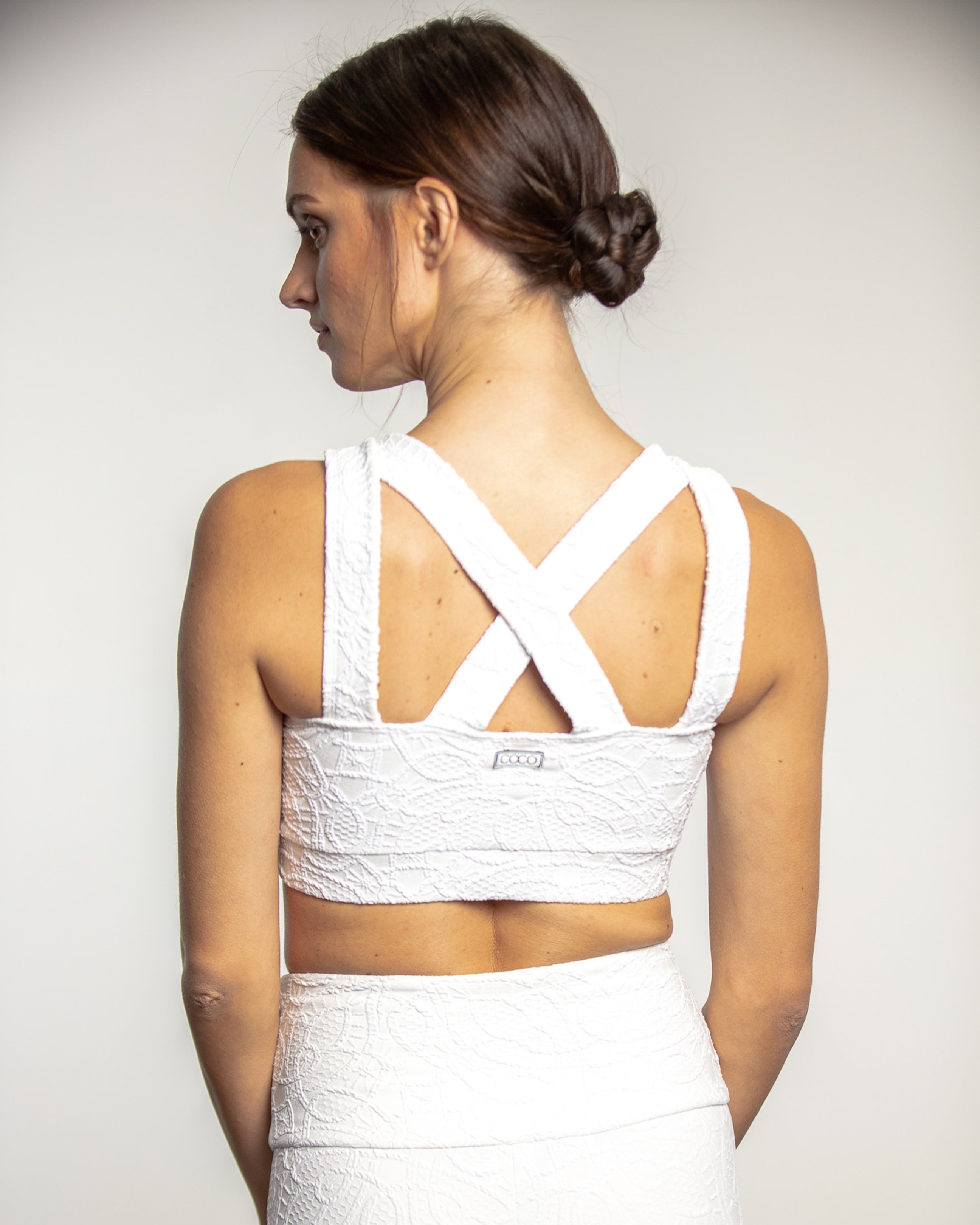 Andrea Bra | Jacquard White