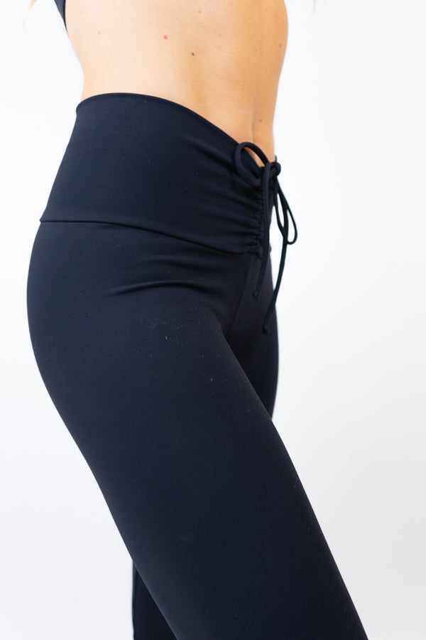 Asher Legging - Black with Tie