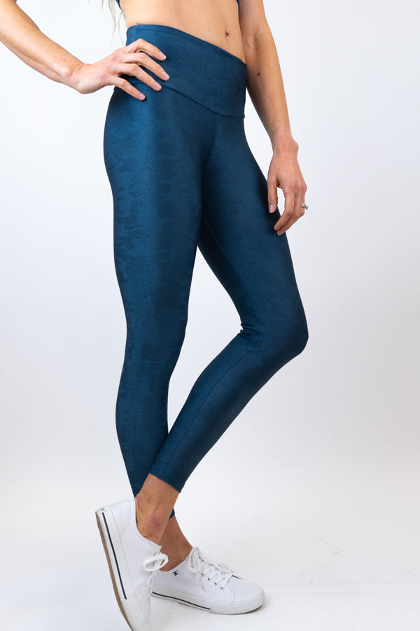 Hunter Legging - Teal/Camouflage