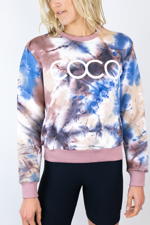 COCO Tie Dye Sweatshirt- Autumn