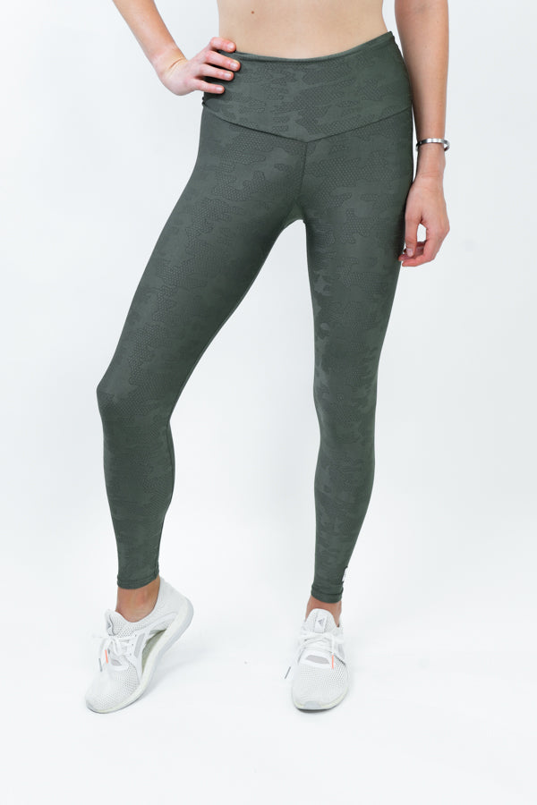 TOKYO HIGH-WAIST LEGGING-ARMY GREEN